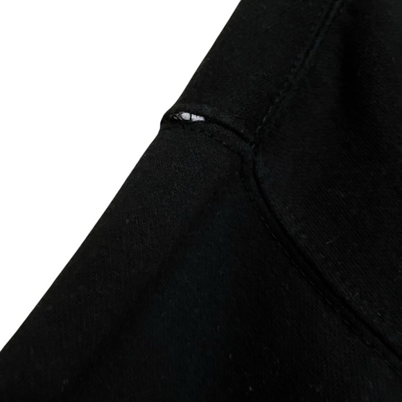 Outrank Men's “Eat Till We Full” Fleece Black Crew Neck Graphic Pullover Size L - Picture 4 of 6